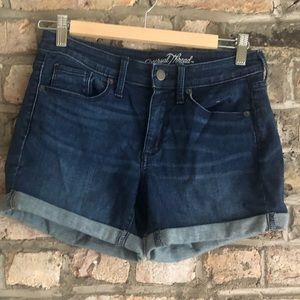 Dark Denim Jean Shorts